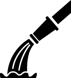 Hose Watering Tool For Gardening Sketch Style Svg Vector, Free Vectors File